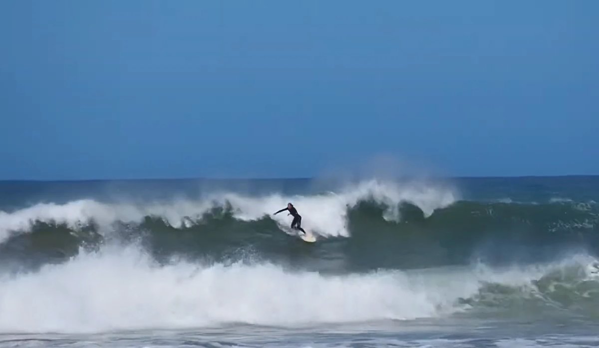 Rangiwhakaoma / Castlepoint surf, Rangiwhakaoma / Castlepoint surf spot, Wellington / Wairarapa, New Zealand.